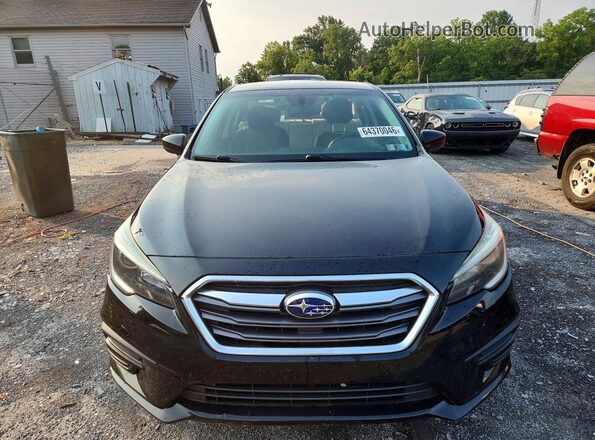 4S3BNAF60K3024828 2019 SUBARU LEGACY Black Դիմացի տեսք