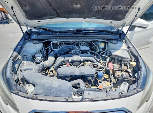 4S3BNAF61K3011425 2019 SUBARU LEGACY White Widok wnętrza z tyłu
