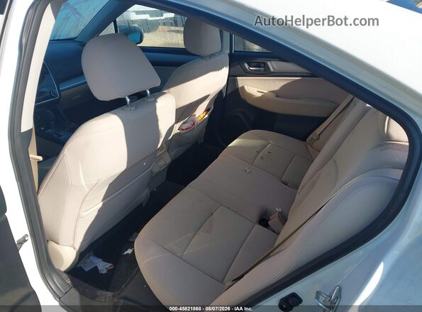 4S3BNAF64J3004838 2018 SUBARU LEGACY White Вид наклейки з VIN-кодом