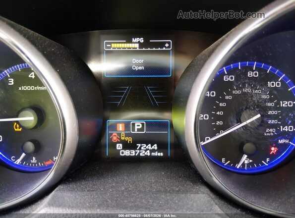 4S3BNAF64J3042134 2018 SUBARU LEGACY Blue Հետևի նստատեղերի տեսք