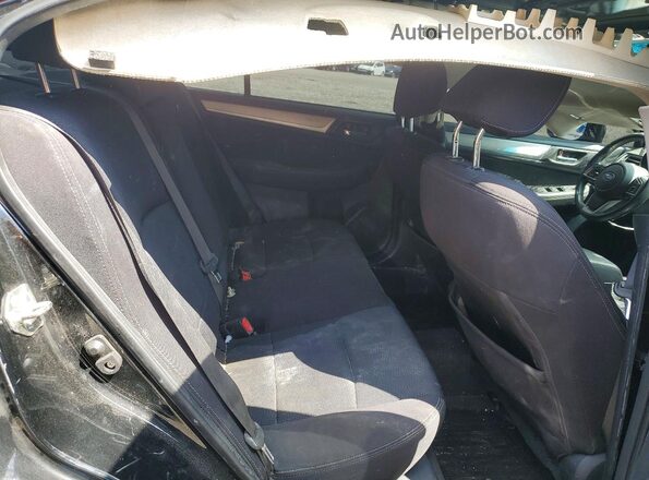 4S3BNAF65J3029814 2018 SUBARU LEGACY Black Vista de los asientos traseros