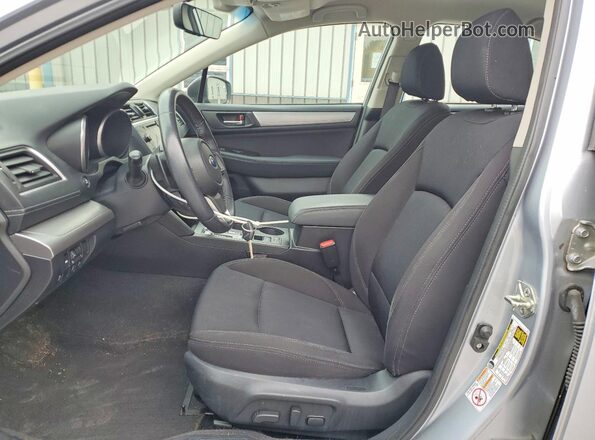 4S3BNAF65K3004235 2019 SUBARU LEGACY Silver Vista interior delantera