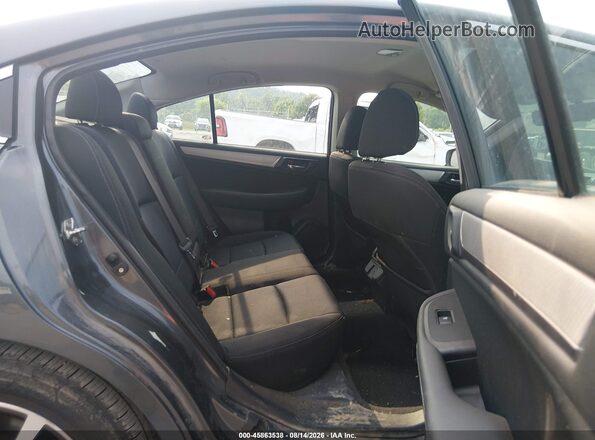 4S3BNAF66J3039042 2018 SUBARU LEGACY Gray Widok naklejki z numerem VIN