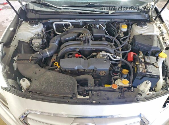 4S3BNAF68H3048724 2017 SUBARU LEGACY White Rear interior view
