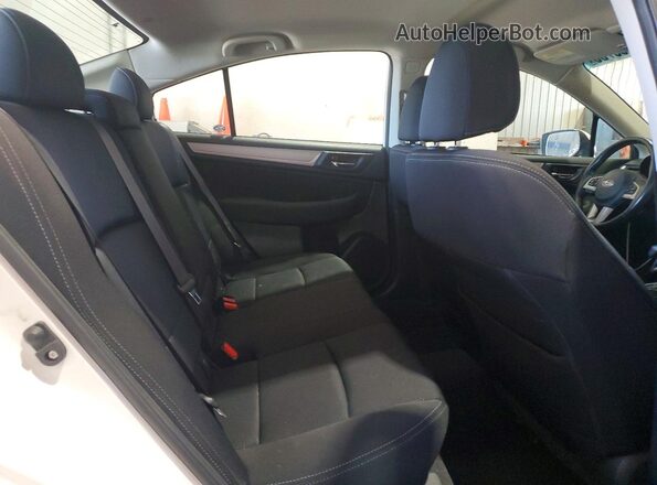 4S3BNAF68H3048724 2017 SUBARU LEGACY White Rear seats view