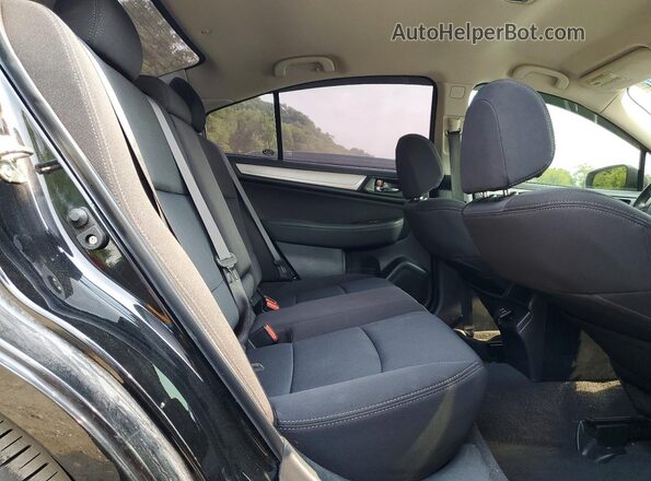 4S3BNAF68K3025306 2019 SUBARU LEGACY Black Հետևի նստատեղերի տեսք
