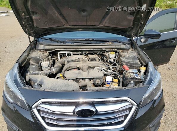 4S3BNAF68K3025306 2019 SUBARU LEGACY Black Սալոնի հետևի տեսք