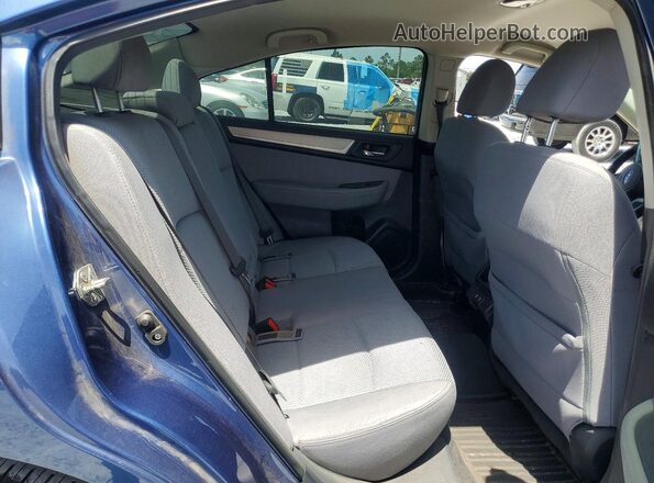 4S3BNAF68K3038041 2019 SUBARU LEGACY Blue Vista de los asientos traseros