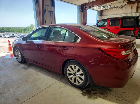 4S3BNAH61H3065992 2017 SUBARU LEGACY Burgundy Tył lewy