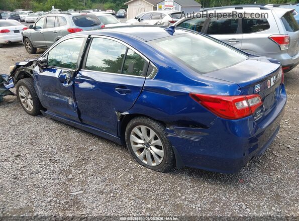 4S3BNAH62G3016766 2016 SUBARU LEGACY Синий Задняя левая четверть