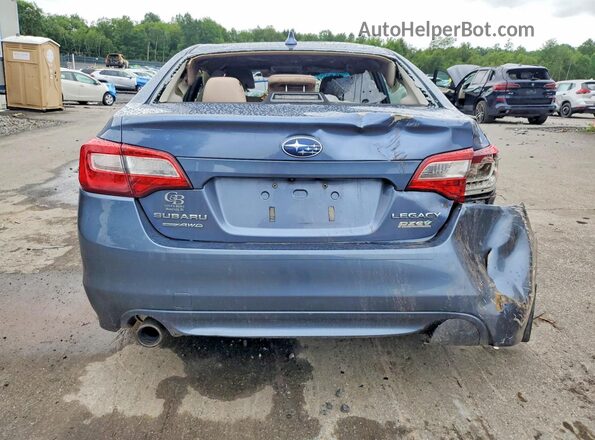 4S3BNAH63G3006330 2016 SUBARU LEGACY Blue Հետևի տեսք