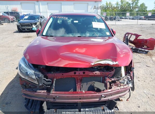 4S3BNAH65G3002697 2016 SUBARU LEGACY Red Սարքավորումների վահանակի տեսք