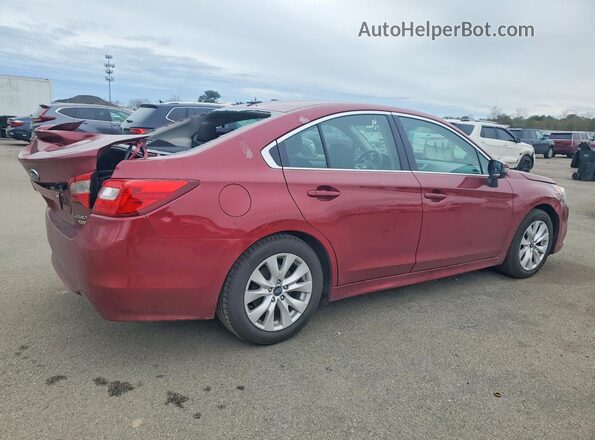 4S3BNAH65G3014882 2016 SUBARU LEGACY Red Tył prawy