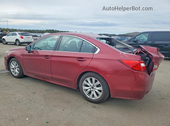 4S3BNAH65G3014882 2016 SUBARU LEGACY Red Tył lewy