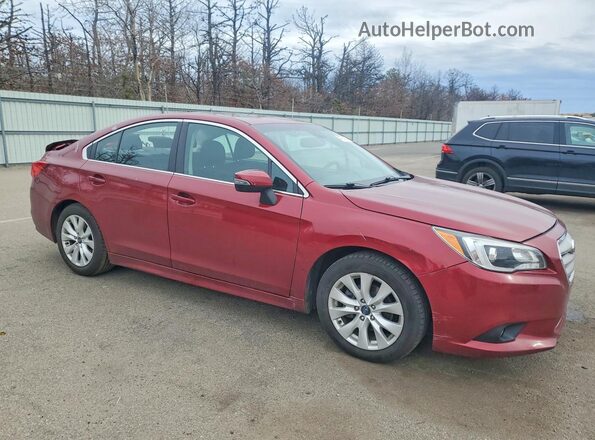 4S3BNAH65G3014882 2016 SUBARU LEGACY Red Przód prawy