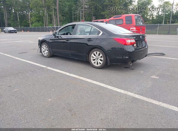 4S3BNAH66G3045509 2016 SUBARU LEGACY Black Задня ліва чверть