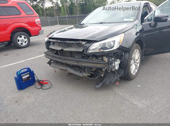 4S3BNAH66G3045509 2016 SUBARU LEGACY Black Вид спереду