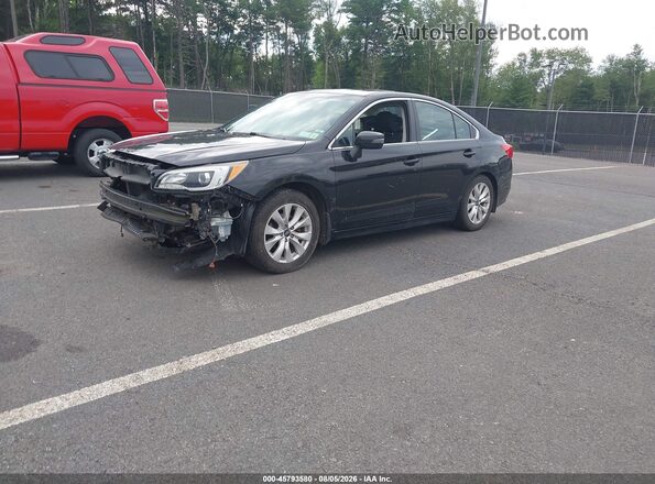 4S3BNAH66G3045509 2016 SUBARU LEGACY Black Передня ліва чверть
