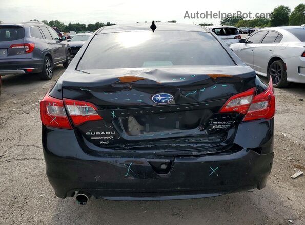 4S3BNAK67H3050602 2017 SUBARU LEGACY Черный Вид сзади