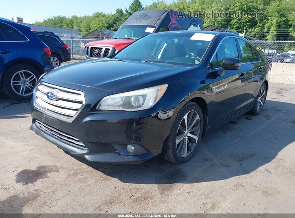 4S3BNAL60G3005000 2016 SUBARU LEGACY Black Vista tres cuartos delantera izquierda