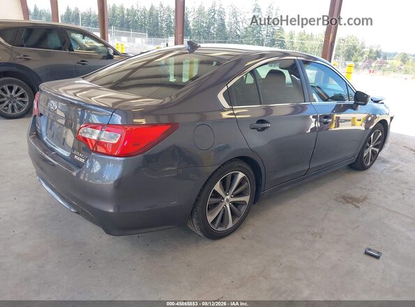 4S3BNAL63G3049234 2016 SUBARU LEGACY Gray Tył prawy