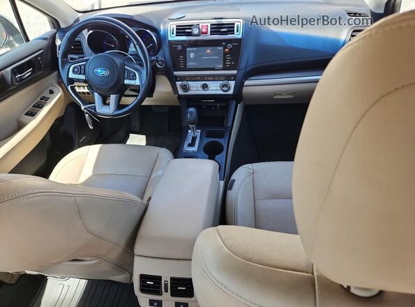 4S3BNAL65G3033780 2016 SUBARU LEGACY Beige Առջևի վահանակի տեսք