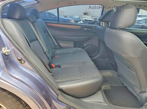 4S3BNAL67G3011716 2016 SUBARU LEGACY Blue Հետևի նստատեղերի տեսք