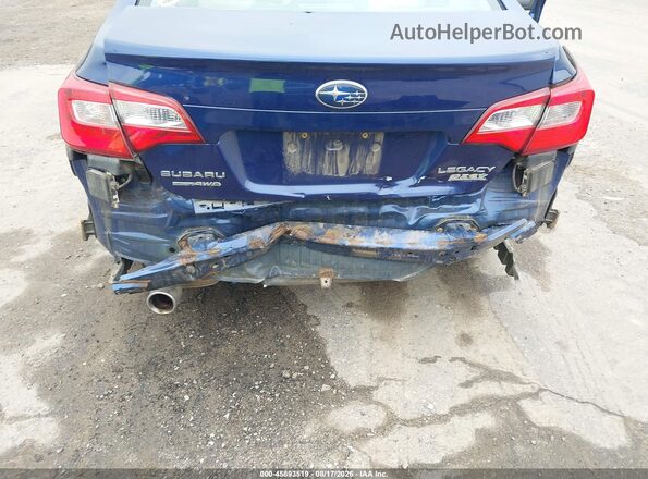 4S3BNAN61G3032736 2016 SUBARU LEGACY Blue Вид спереду