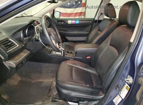 4S3BNAN61G3060424 2016 SUBARU LEGACY Blue Widok wnętrza z przodu