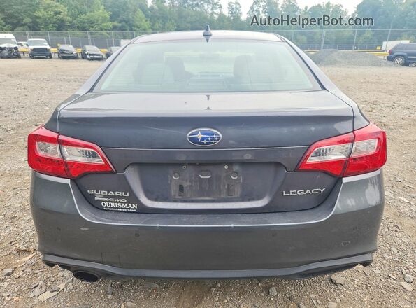 4S3BNAN61J3030735 2018 SUBARU LEGACY Gray უკანა ხედი