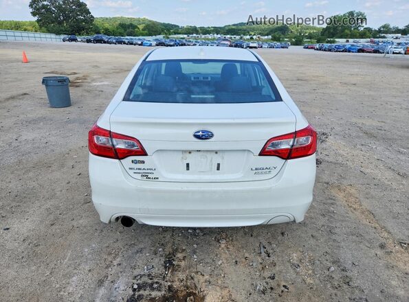 4S3BNAN62G3036777 2016 SUBARU LEGACY White Vista trasera
