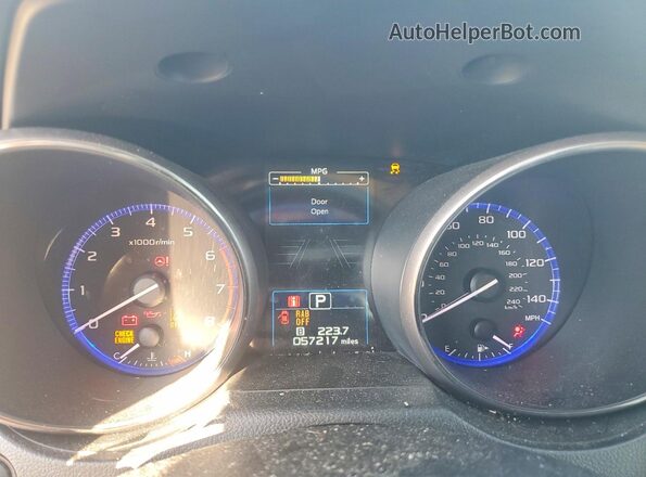 4S3BNAN62K3013041 2019 SUBARU LEGACY Tan Вид щитка приладів