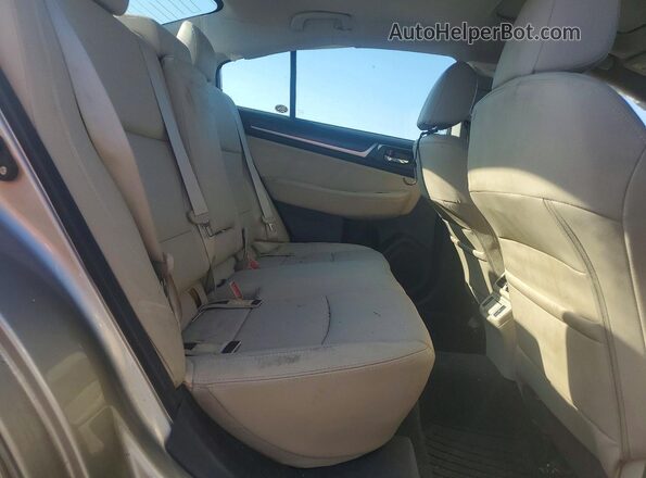 4S3BNAN62K3013041 2019 SUBARU LEGACY Tan Вид задніх сидінь