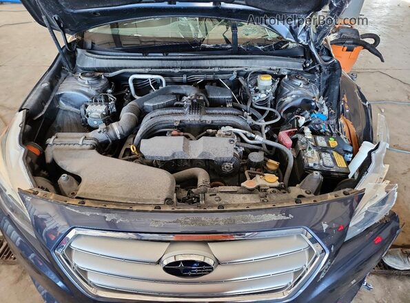 4S3BNAN65H3003984 2017 SUBARU LEGACY Gray Widok wnętrza z tyłu