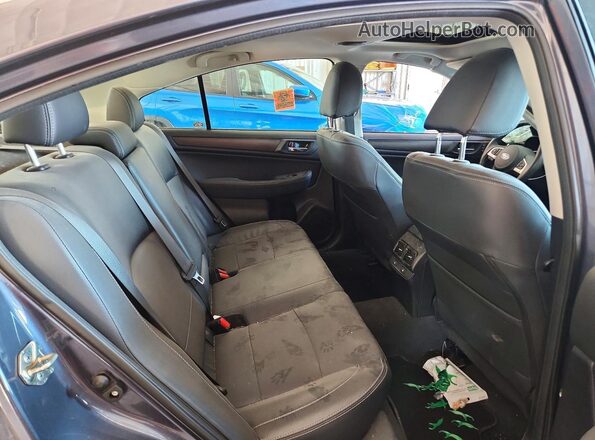4S3BNAN65H3003984 2017 SUBARU LEGACY Gray Widok tylnych siedzeń