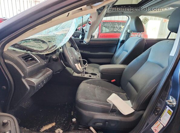 4S3BNAN65H3003984 2017 SUBARU LEGACY Gray Widok wnętrza z przodu