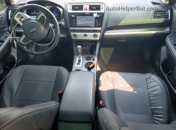 4S3BNAN67G3023569 2016 SUBARU LEGACY Blue Вид панелі приладів