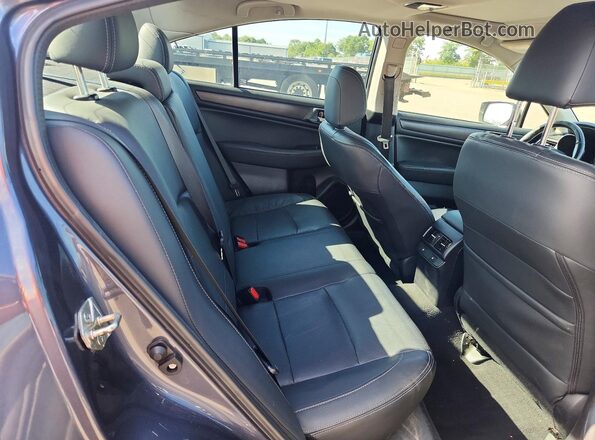 4S3BNAN67G3031171 2016 SUBARU LEGACY Gray Vista de los asientos traseros