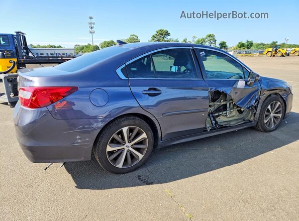 4S3BNAN67G3031171 2016 SUBARU LEGACY Gray Trasero derecho