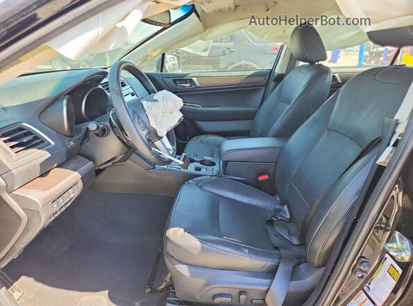 4S3BNAN67G3057737 2016 SUBARU LEGACY Black Front interior view