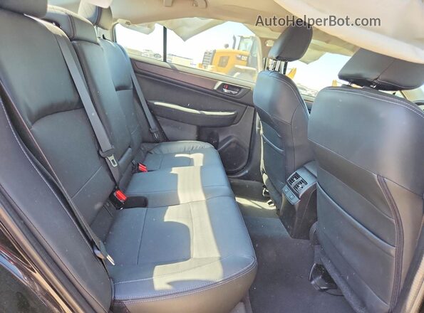 4S3BNAN67G3057737 2016 SUBARU LEGACY Black Rear seats view