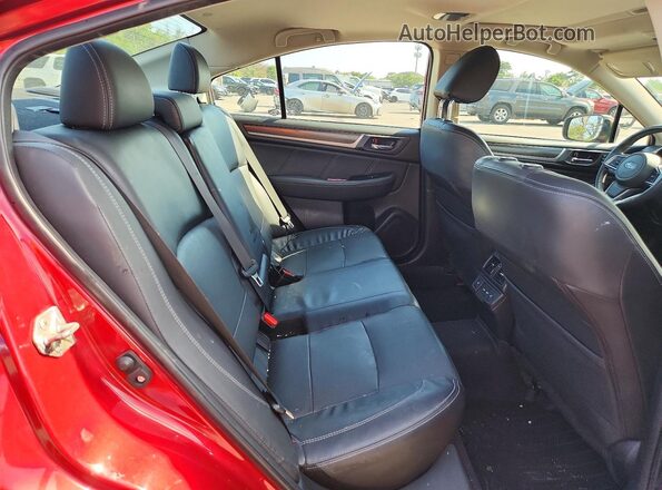 4S3BNAN67J3011946 2018 SUBARU LEGACY Red Հետևի նստատեղերի տեսք