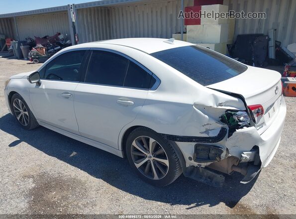 4S3BNAN68G3030580 2016 SUBARU LEGACY Белый Задняя левая четверть