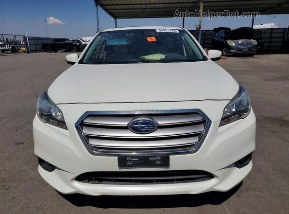 4S3BNAN68H3065766 2017 SUBARU LEGACY White Vista frontal
