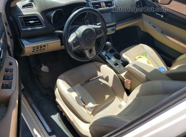 4S3BNAN68H3065766 2017 SUBARU LEGACY White Vista del salpicadero