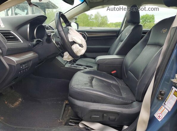 4S3BNAN69J3025945 2018 SUBARU LEGACY Blue Widok wnętrza z przodu