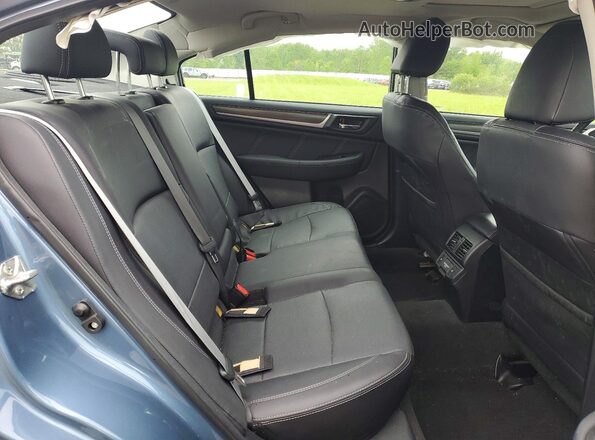 4S3BNAN69J3025945 2018 SUBARU LEGACY Blue Widok tylnych siedzeń
