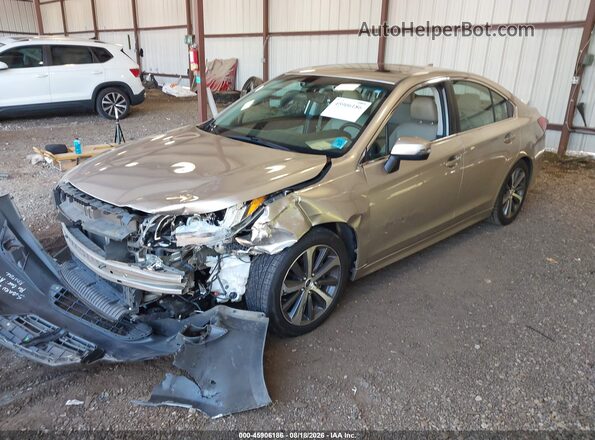 4S3BNAN6XH3008825 2017 SUBARU LEGACY Gold Передня ліва чверть