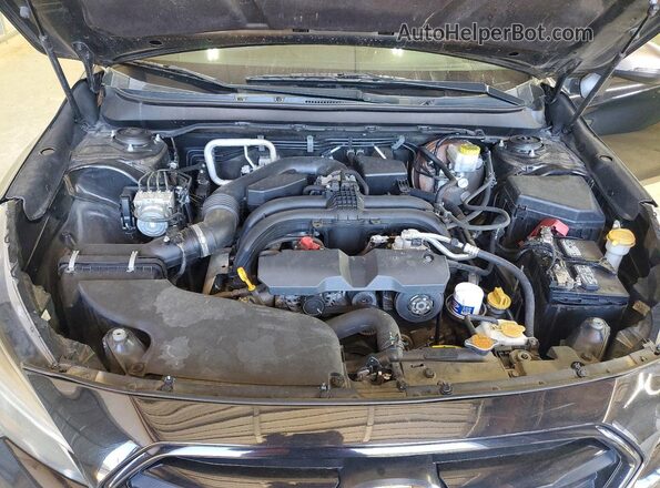 4S3BNAR62K3026317 2019 SUBARU LEGACY Black Սալոնի հետևի տեսք