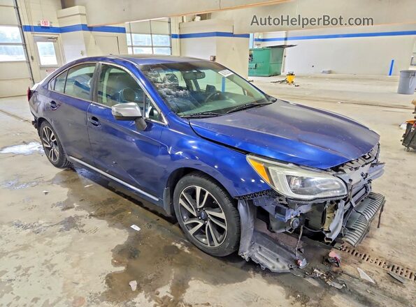 4S3BNAR63H3031003 2017 SUBARU LEGACY Blue Առջևի աջ
